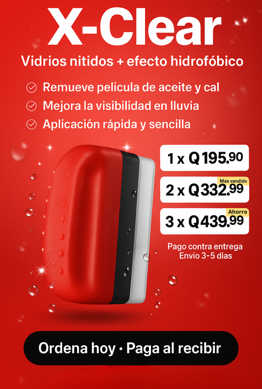 X- Clear Limpiador de vidrios