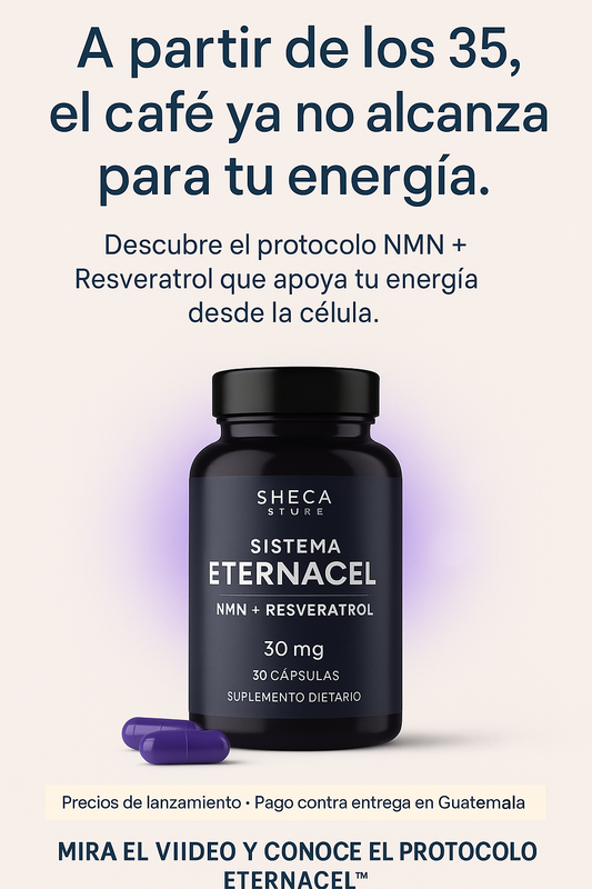 ETERNACEL - NMN MAS RESVERATROL 60 CAPSULAS